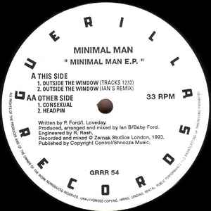 Minimal Man - Minimal Man E.P.