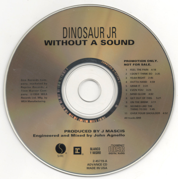 Dinosaur Jr - Without A Sound | Releases | Discogs