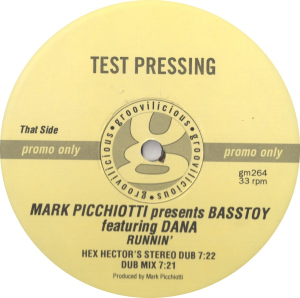 ladda ner album Mark Picchiotti Presents Basstoy Featuring Dana - Runnin