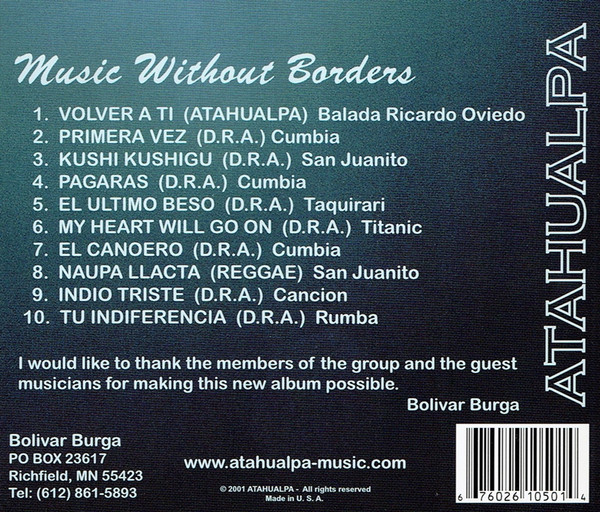 ladda ner album Atahualpa - Music Without Borders