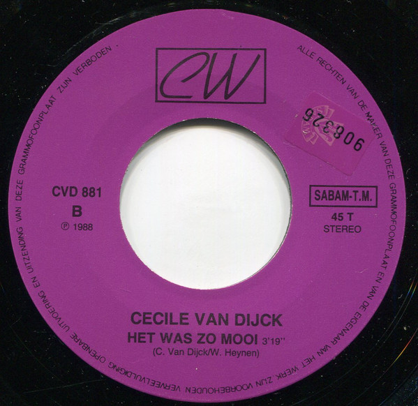lataa albumi Cecile Van Dijck - Ik Ben Zo Gelukkig