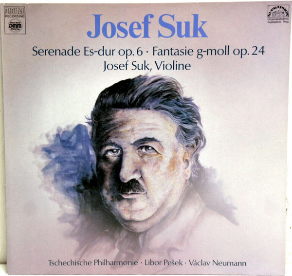 descargar álbum Josef Suk, Libor Pešek, Václav Neumann, The Czech Philharmonic Orchestra - Serenade Es Dur Op6 Fantasie G Moll Op24