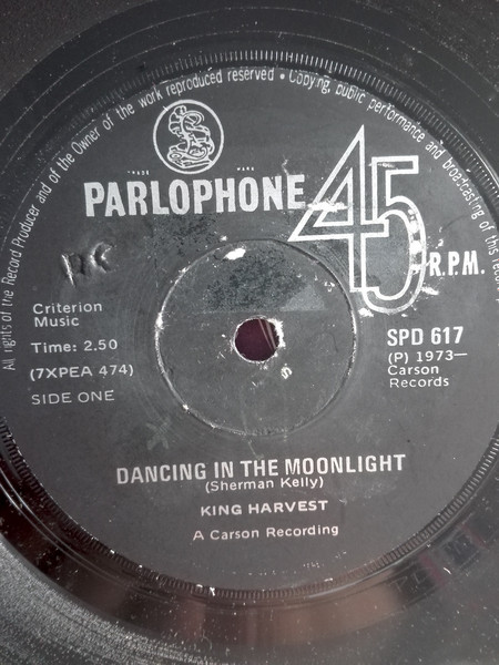 King Harvest - Dancing In The Moonlight | Releases | Discogs