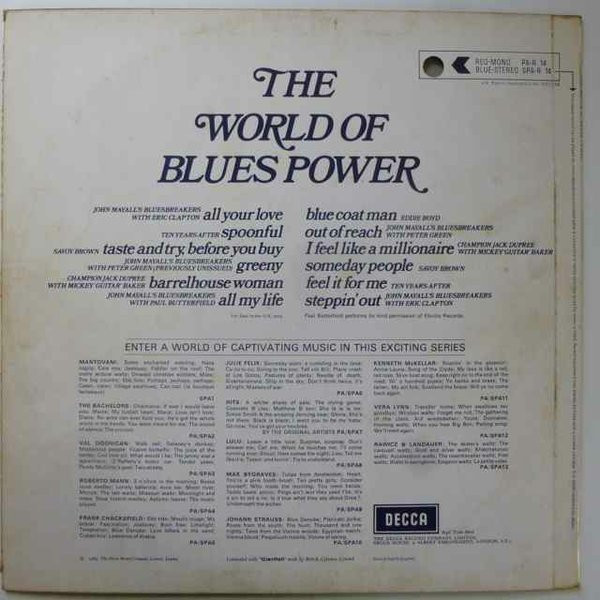 descargar álbum Various - The World Of Blues Power