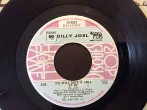 Billy Joel - It's Still Rock & Roll To Me / You May Be Right album cover