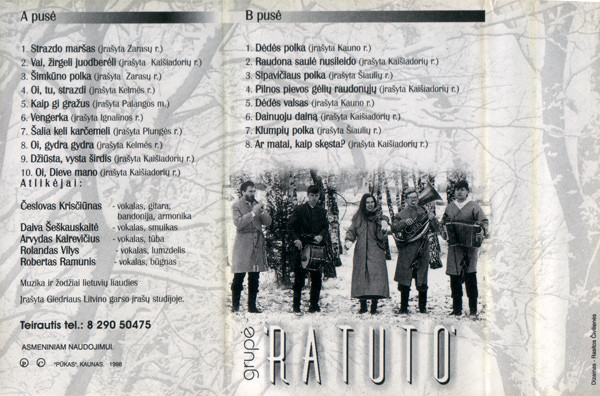 last ned album Ratuto - Ratuto