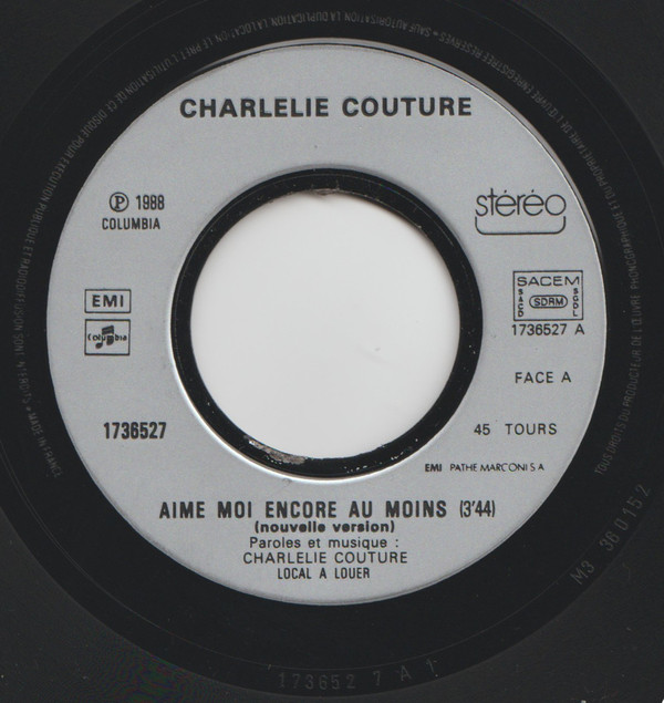 last ned album Charlelie Couture - Aime Moi Encore Au Moins