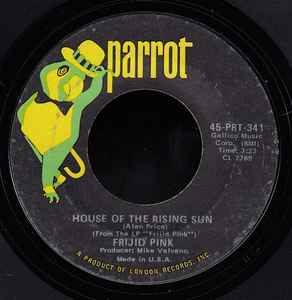 Frijid Pink - The House Of The Rising Sun album cover