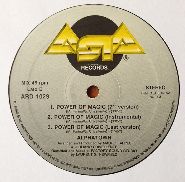 ladda ner album Alpha Town - Power Of Magic