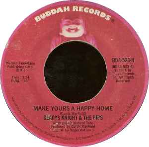 Gladys Knight And The Pips - Make Yours A Happy Home / The Going Ups And The Coming Downs album cover