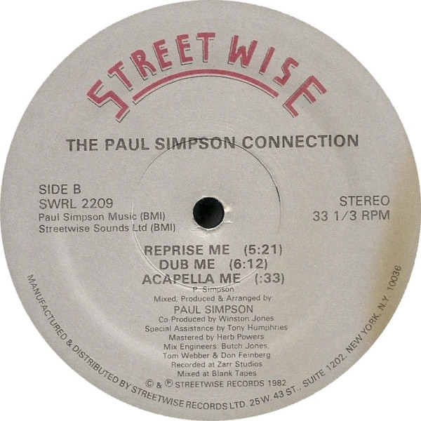 télécharger l'album Paul Simpson Connection - Use Me Lose Me Lose Me Use Me