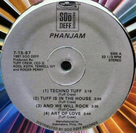 Tuff Crew / Krown Rulers – Phanjam (1987, Grey Labels, Vinyl