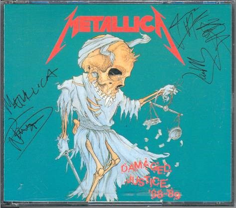 Metallica – Damaged Justice Tour '89 (1991, Thick Cd Box, CD 