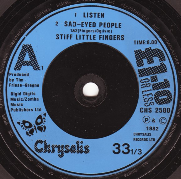 ladda ner album Stiff Little Fingers - 110 Or Less