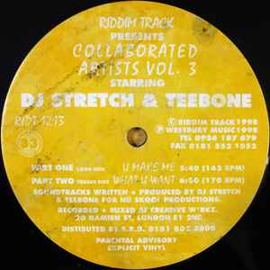 DJ Stretch - Collaborated Artists Vol. 3 album cover
