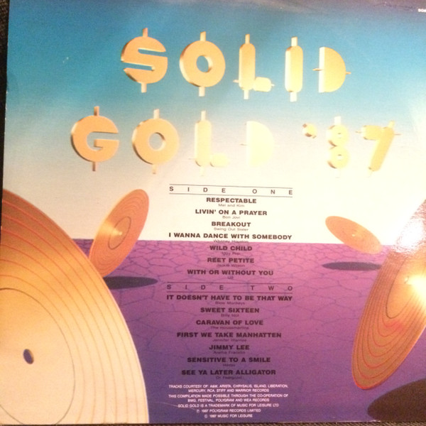 ladda ner album Download Various - Solid Gold 87 album