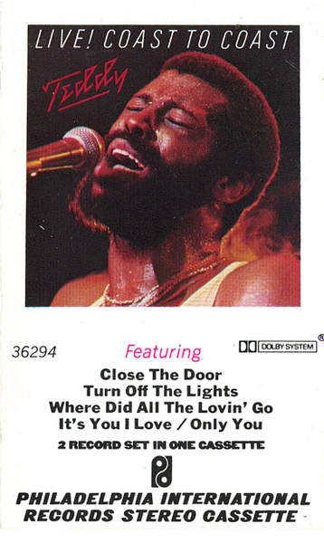 Teddy Pendergrass - Live! Coast To Coast | Releases | Discogs