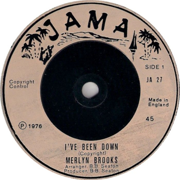 Merlyn Brooks – I've Been Down (1976, Vinyl) - Discogs