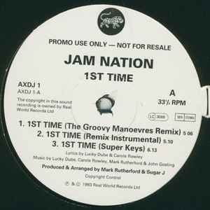 Jam Nation - 1st Time album cover