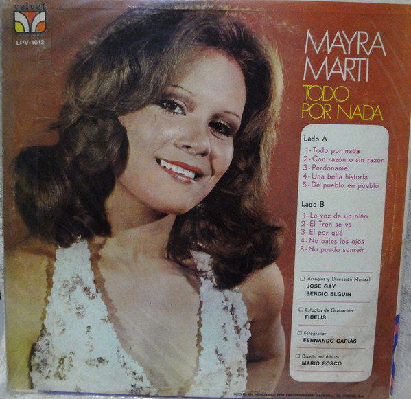 last ned album Mayra Marti - Todo Por Nada