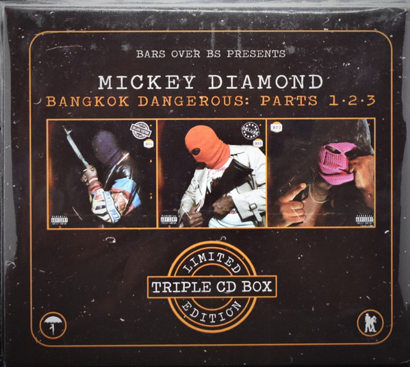 Mickey Diamond – Bangkok Dangerous: Parts 1•2•3 (2022, Triple CD 