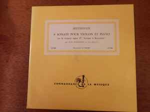 Ludwig van Beethoven - 9e Sonate Pour Piano Et Violon En La Majeur Opus 47 "Sonate À Kreutzer" album cover