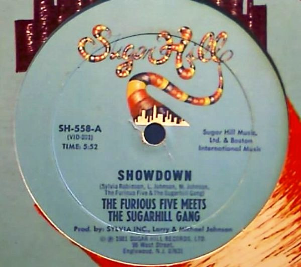 The Furious Five Meets The Sugarhill Gang – Showdown (1981, Vinyl