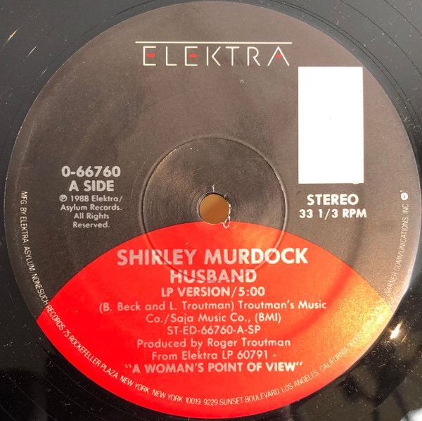 Shirley Murdock – Husband (1988, Vinyl) - Discogs