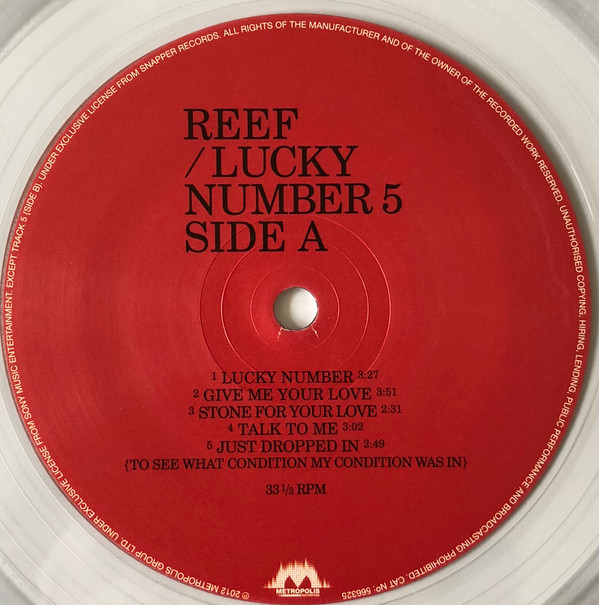télécharger l'album Reef - 93 03