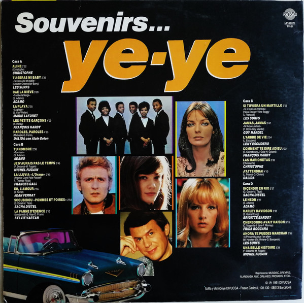 baixar álbum Various - Souvenirs Ye ye