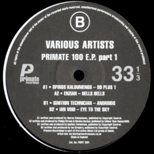 lataa albumi Various - Primate 100 ep Part 1