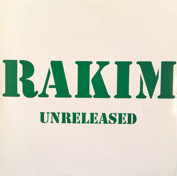 Rakim – Unreleased (2008, Vinyl) - Discogs