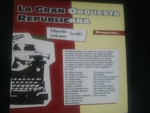 Album herunterladen La Gran Orquesta Republicana - Galeano Benedetti