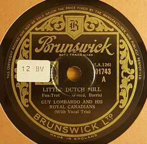 Guy Lombardo And His Royal Canadians - Little Dutch Mill / You Oughta Be In Pictures album cover