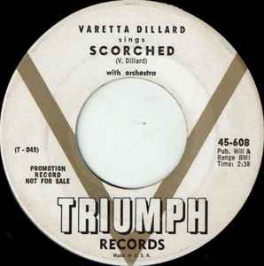 Varetta Dillard - Scorched / Good Gravy Baby album cover