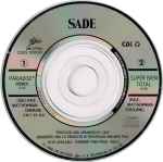 Sade – Paradise (1988, Vinyl) - Discogs