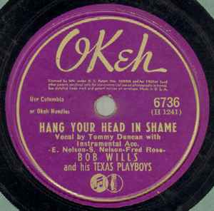 Hang Your Head In Shame / Smoke On The Water - Bob Wills And His Texas Playboys