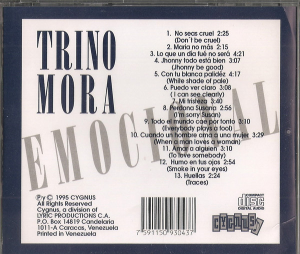 télécharger l'album Trino Mora - Emocional