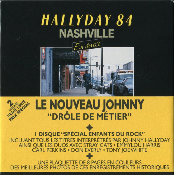 JOHNNY HALLYDAY+CD-PIANO-9 TITRES