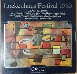Gidon Kremer - Lockenhaus Festival 1983 Album-Cover