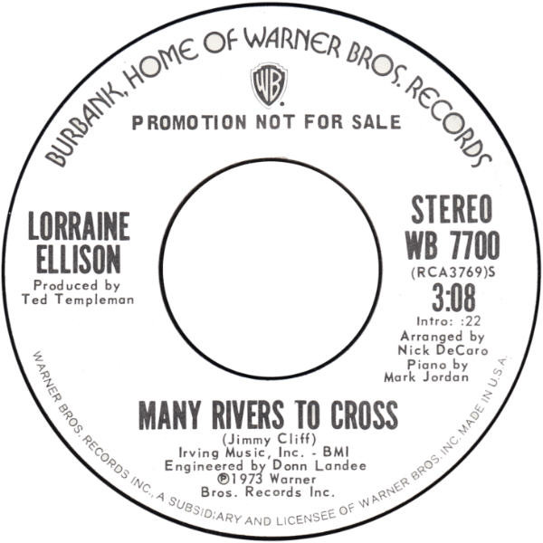 baixar álbum Download Lorraine Ellison - Many Rivers To Cross album