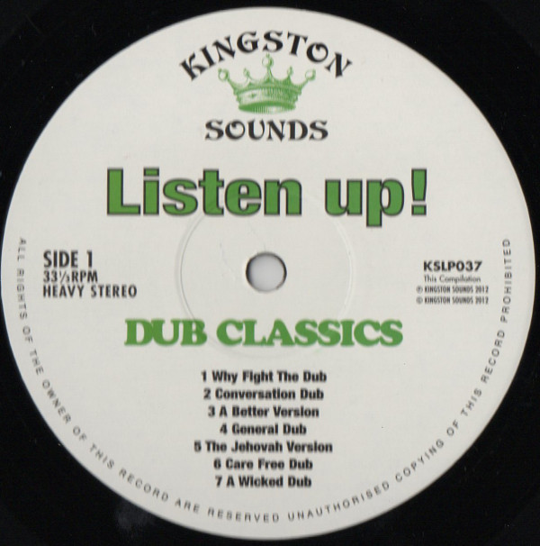 Album herunterladen Download Various - Listen Up Dub Classics album