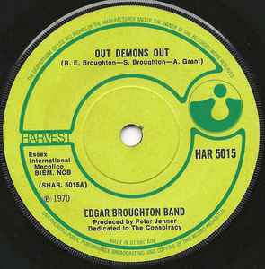 The Edgar Broughton Band - Out Demons Out album cover