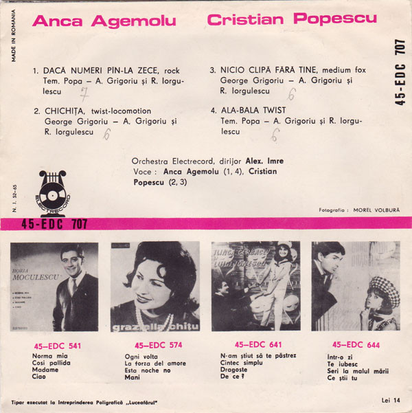 télécharger l'album Anca Agemolu Cristian Popescu - Anca Agemolu Cristian Popescu