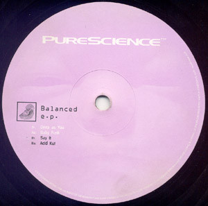Pure Science – Balanced E.P. (1999, Vinyl) - Discogs