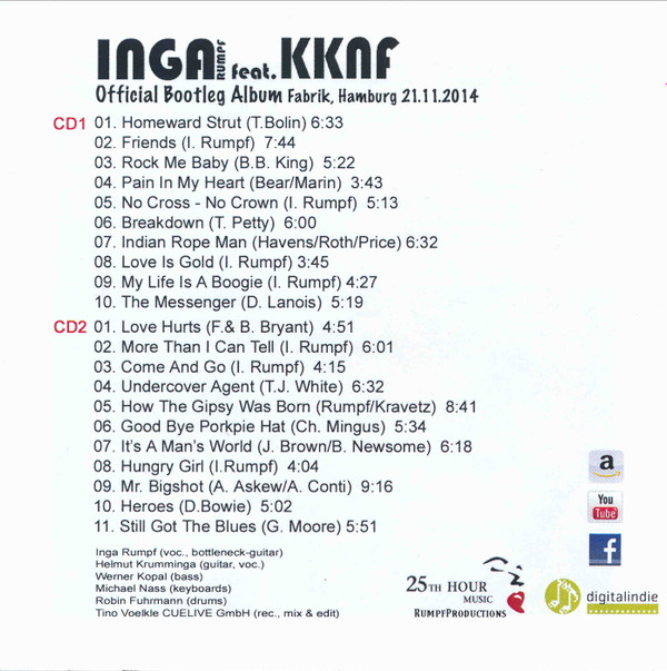 descargar álbum Download Inga Rumpf Feat KKnF - Official Bootleg Album Fabrik Hamburg 21112014 album