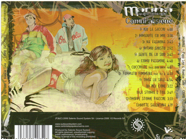lataa albumi Marina, Papa Leu & Rankin Lele - Comu Passione