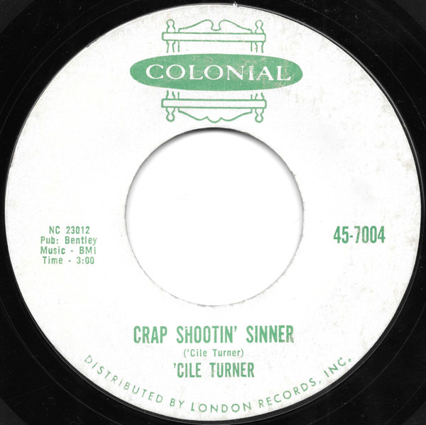 télécharger l'album 'Cile Turner - Crap Shootin Sinner