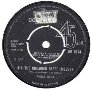 Force West - All The Children Sleep / Desolation album cover