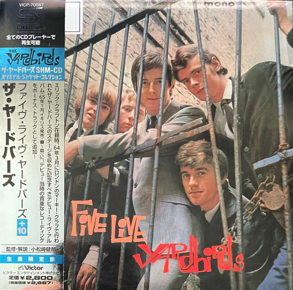 Yardbirds – Five Live Yardbirds (2009, SHM-CD, Paper sleeve, CD